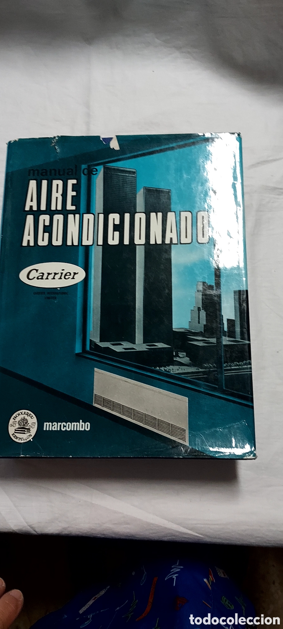 Libros de segunda mano: MANUAL DE AIRE ACONDICIONADO.CARRIER.EDITORIAL MARCOMBO 1987 - Foto 1
