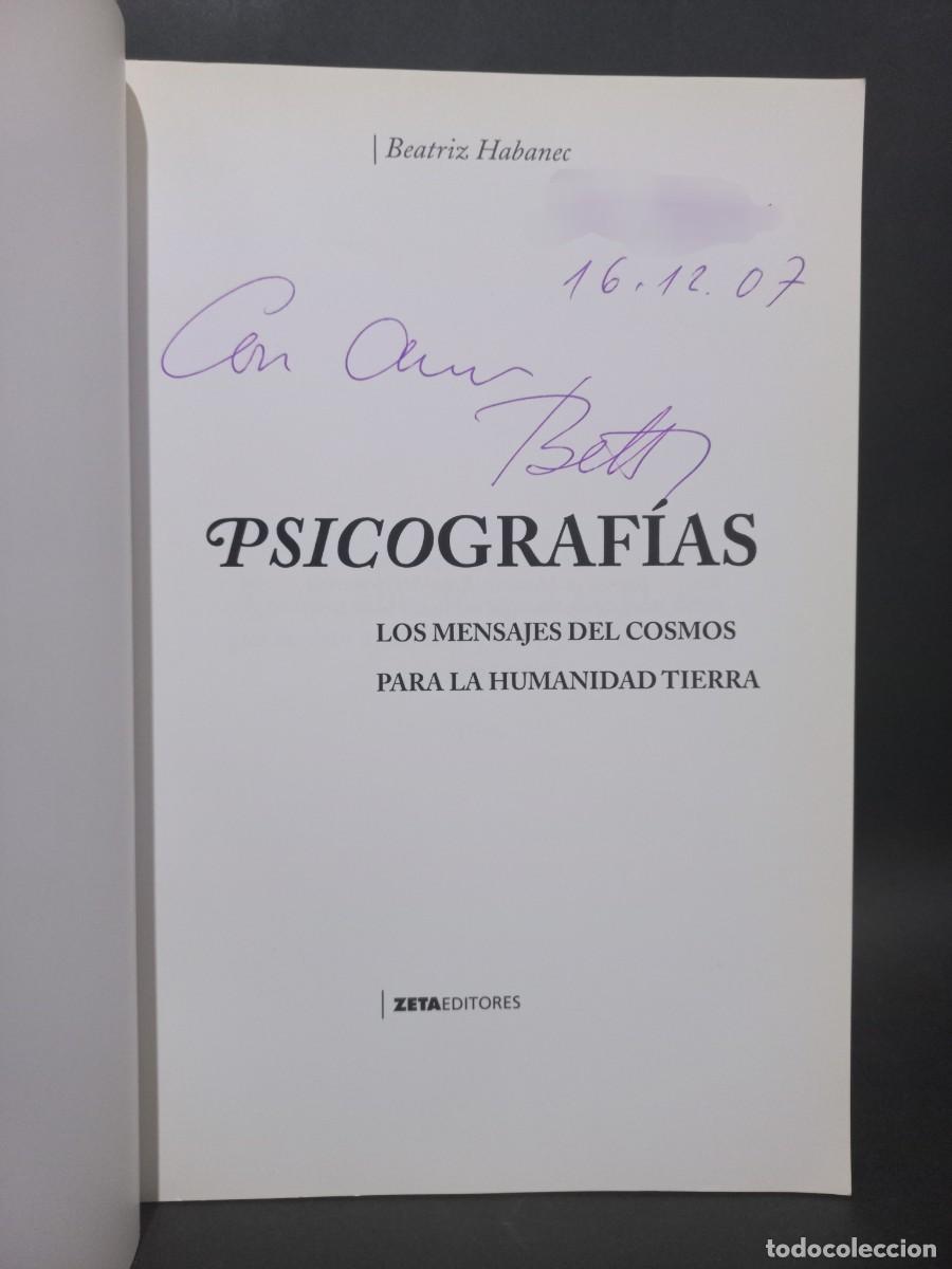 Libros de segunda mano: BEATRIZ HABANEC - PSICOGRAF&Iacute;AS - PRIMERA EDICI&Oacute;N - 2004 - Foto 2