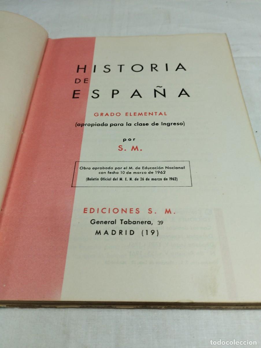 Libros de segunda mano: Historia de Espa&ntilde;a. Editorial S.M., 1962 - Foto 2