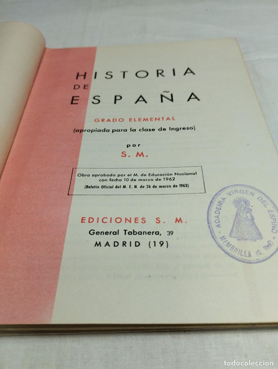 Libros de segunda mano: Historia de Espa&ntilde;a. Editorial S.M., 1962 - Foto 2
