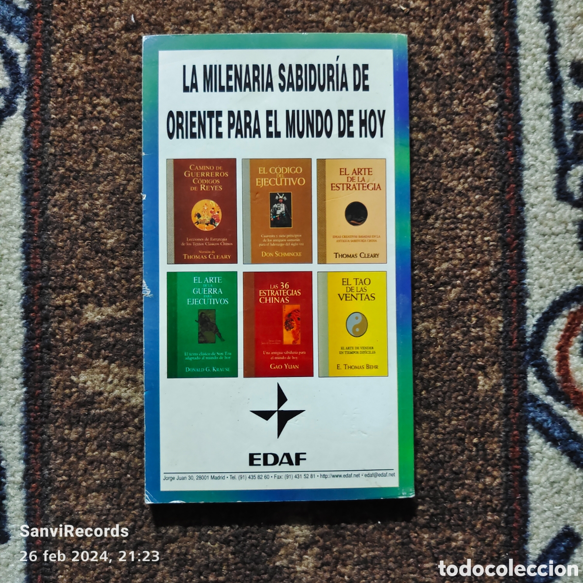 Libros de segunda mano: C&Oacute;MO TRIUNFAR EN LA VIDA (A&Ntilde;O CERO, EDAF) - Foto 2