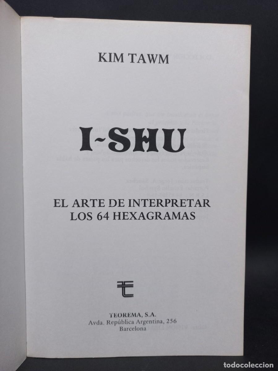 Libros de segunda mano: KIM TAWN - I-SHU - 1981 - Foto 2