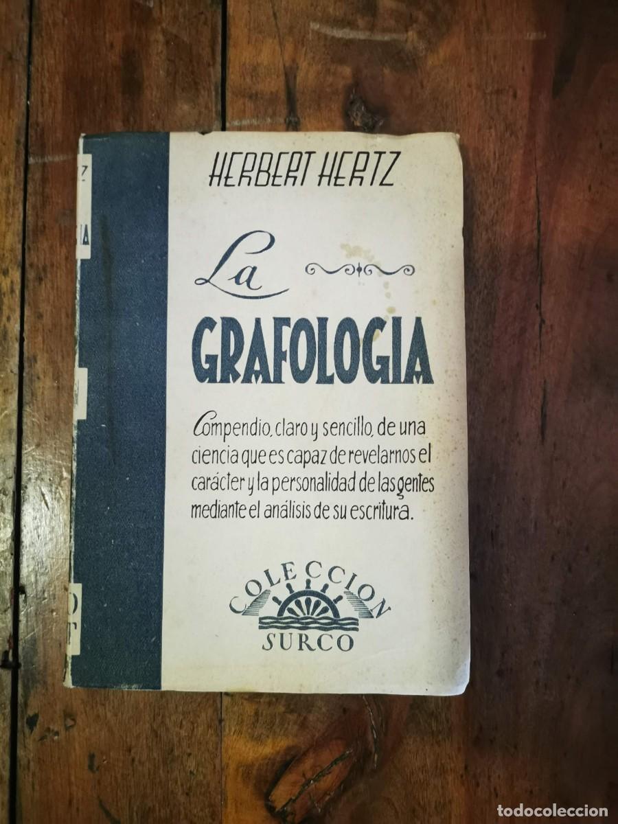 Libros de segunda mano: HERTZ, Herbert. Grafolog&iacute;a - Foto 1