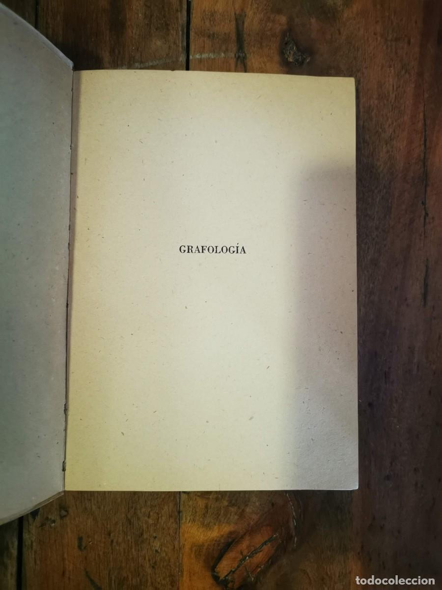 Libros de segunda mano: HERTZ, Herbert. Grafolog&iacute;a - Foto 2