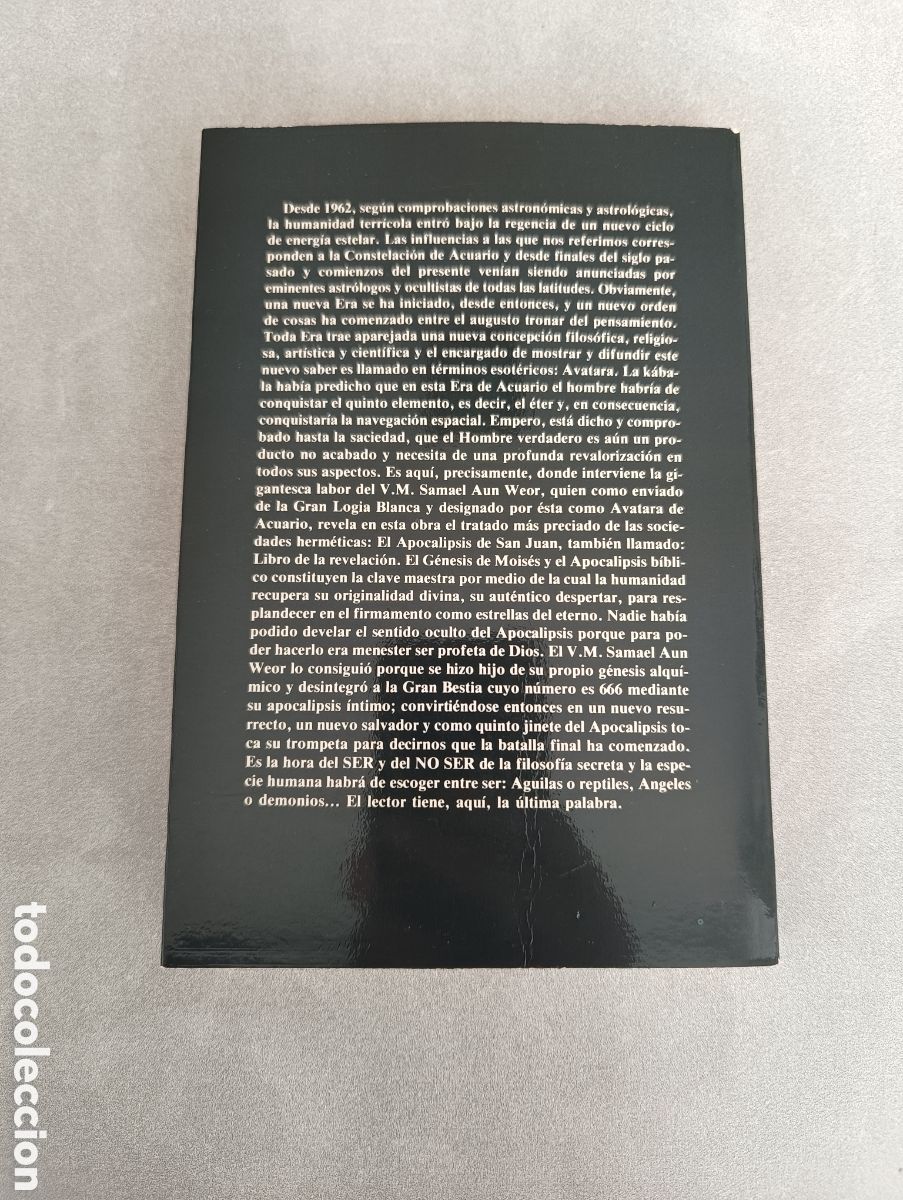 Libros de segunda mano: El mensaje de acuario. Samael Aun Weor. - Foto 2