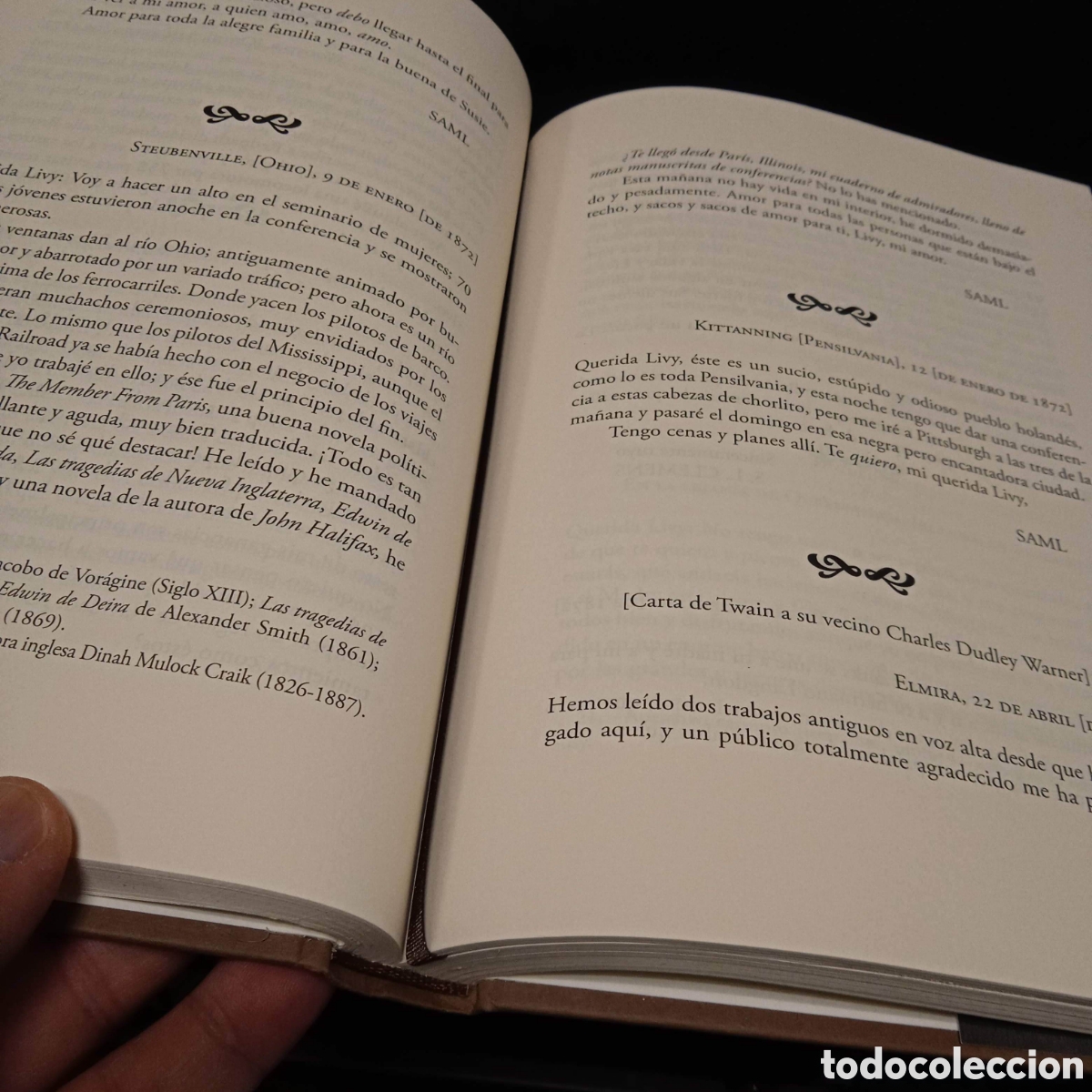 Libros de segunda mano: CARTAS DE AMOR - MARK TWAIN - FUNAMBULISTA 2011 #8466 - Foto 8