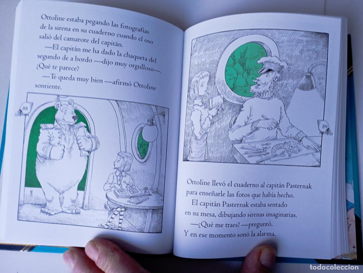 Libros de segunda mano: OTTOLINE EN EL MAR - CHRIS RIDDELL - EDELVIVES - A&Ntilde;O 2011 - CON LOS BINOCULOS - COMO NUEVO - Foto 7