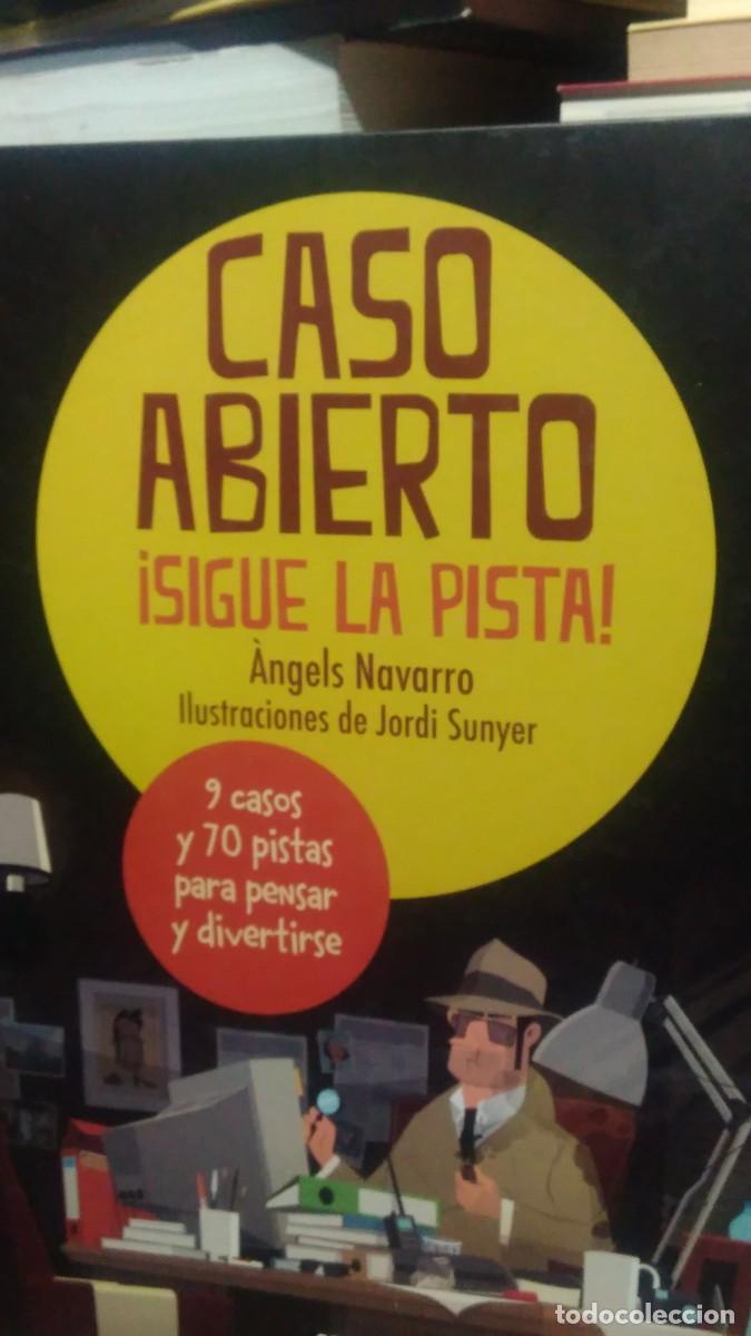 Libros de segunda mano: CASO ABIERTO, ANGELS NAVARRO, ED. COMBEL - Foto 1
