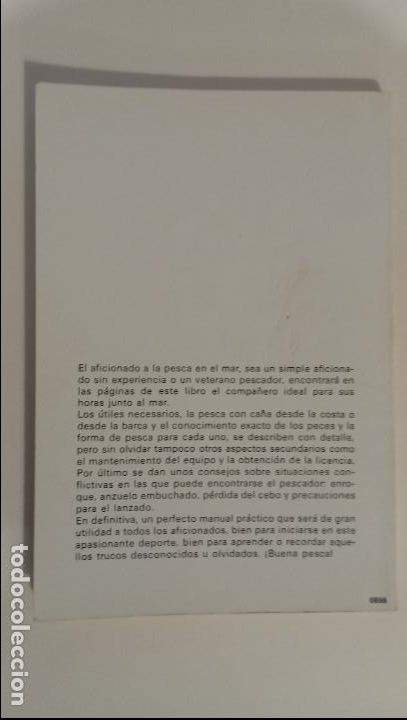 Libros de segunda mano: PLI - LA PESCA EN EL MAR DESDE LA COSTA DESDE LA BARCA - FRANCISCO SALA - Foto 3
