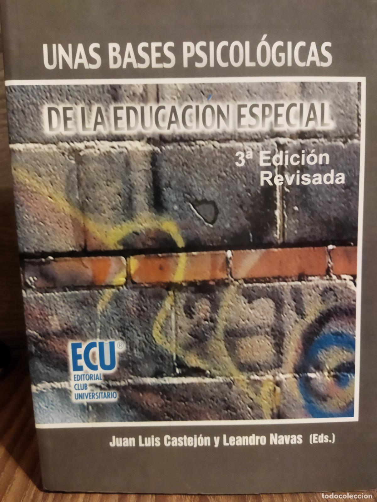 Libros de segunda mano: Unas bases psicol&oacute;gicas de la educaci&oacute;n especial - Foto 1