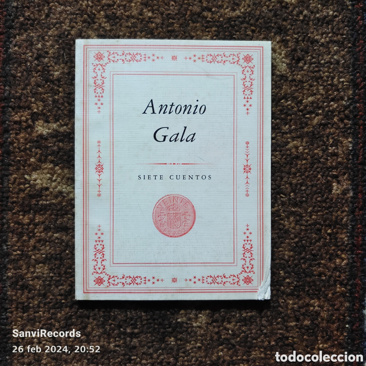 Libros de segunda mano: SIETE CUENTOS (ANTONIO GALA) - Foto 1