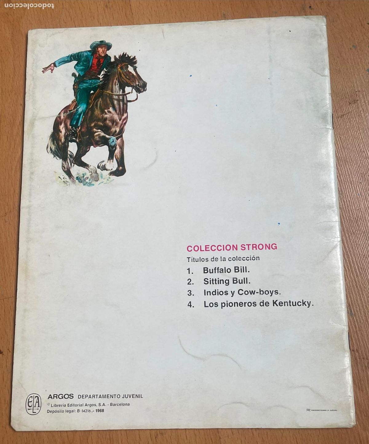 Libros de segunda mano: BUFFALO BILL, Coleccion Strong - Foto 2
