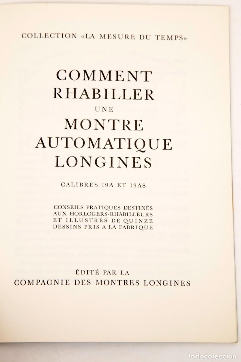 Libros de segunda mano: RELOJES LONGINES - 1948 - Foto 6