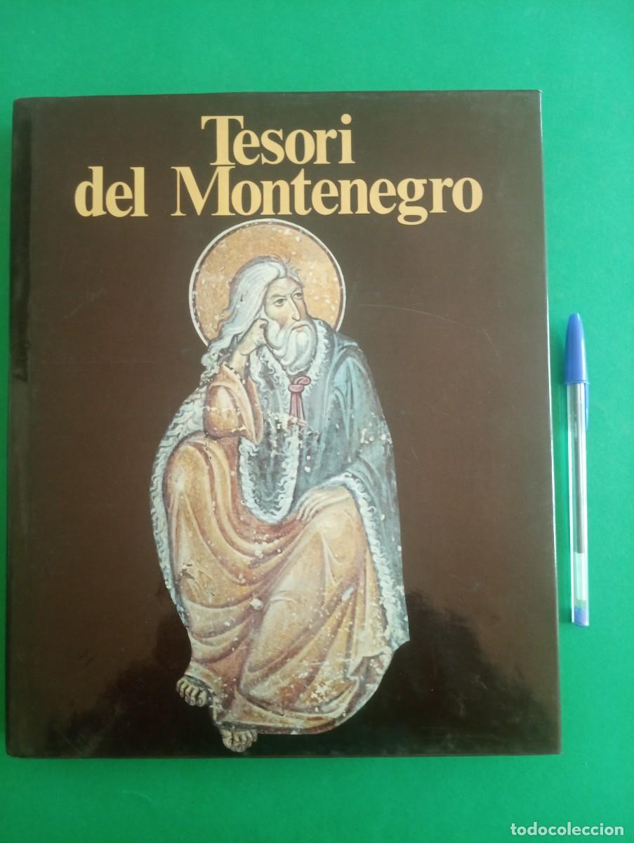Libros de segunda mano: Antiguo libro Tesoros de Montenegro. Belgrado 1980.