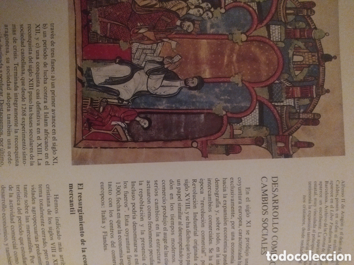Libros de segunda mano: Historia de Espa&ntilde;a, 1 y 2 - Foto 3