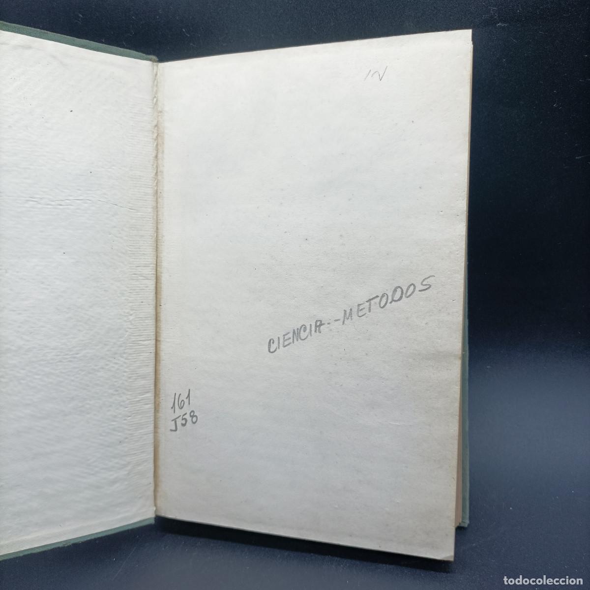 Libros de segunda mano: LOS PRINCIPIOS DE LAS CIENCIAS - W.STANLEY JEVONS 1946 - Foto 3