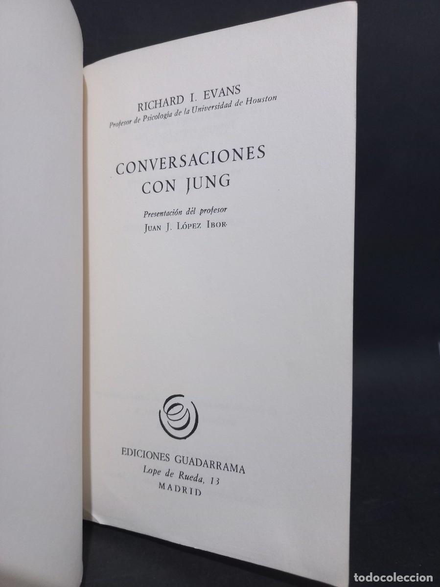 Libros de segunda mano: RICHARD EVANS - CONVERSACIONES CON JUNG - 1968 - Foto 2