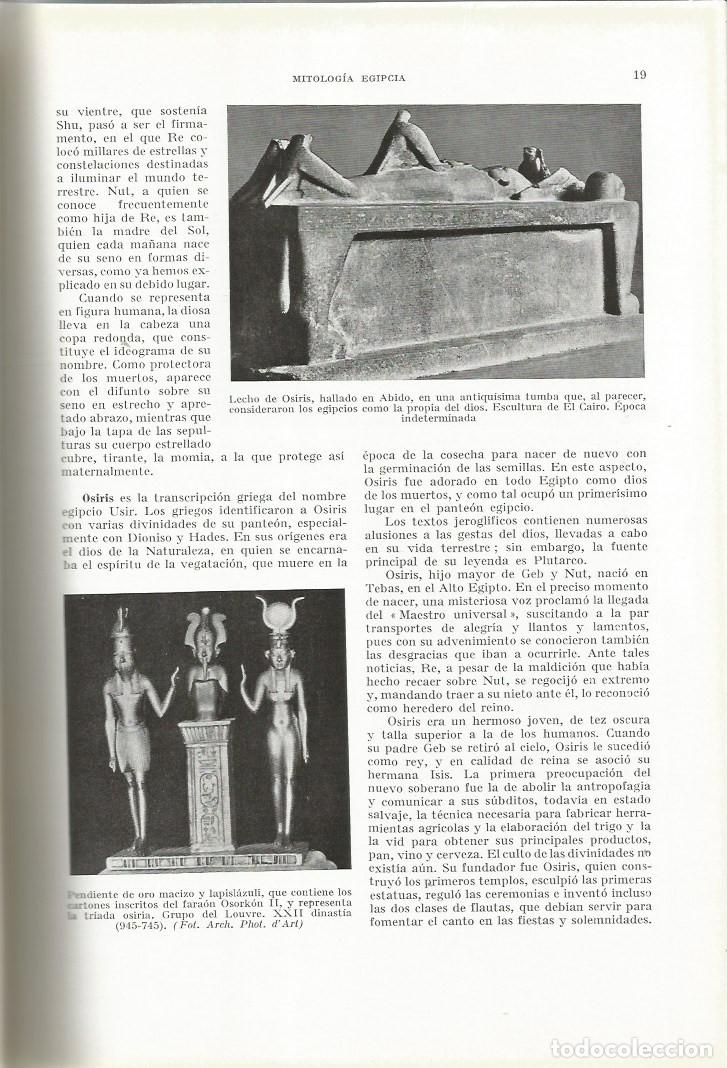 Libros de segunda mano: MITOLOG&Iacute;A GENERAL - F&Eacute;LIX GUIRAND - Foto 3