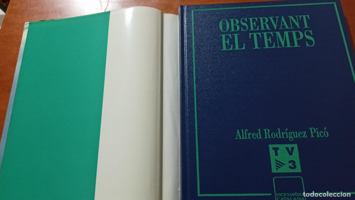 Libros de segunda mano: Observant el temps - Alfred Rodr&iacute;guez Pic&oacute; - TV3 - en catal&agrave; - Foto 3