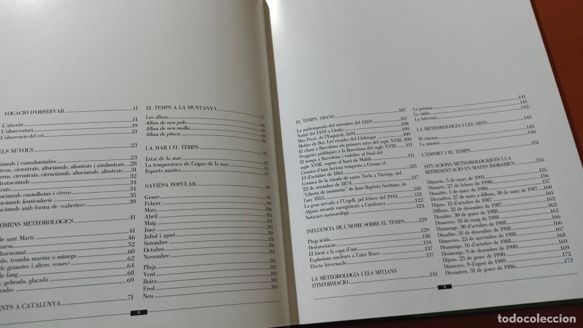 Libros de segunda mano: Observant el temps - Alfred Rodr&iacute;guez Pic&oacute; - TV3 - en catal&agrave; - Foto 5