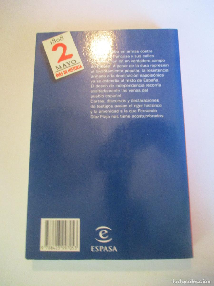 Libros de segunda mano: FERNANDO D&Iacute;AZ-PLAJA Dos de mayo de 1808 W25845 - Foto 2