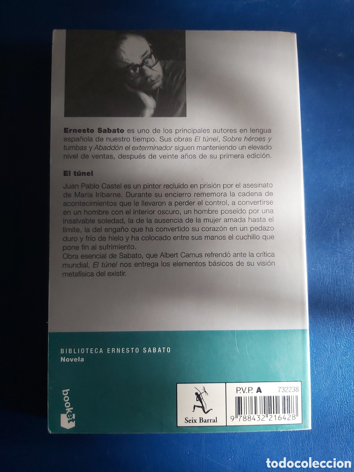 Libros de segunda mano: EL T&Uacute;NEL $ E. BABATO $ SEIX BARRAL $ 1 EDICI&Oacute;N, MAYO 2003 - Foto 5
