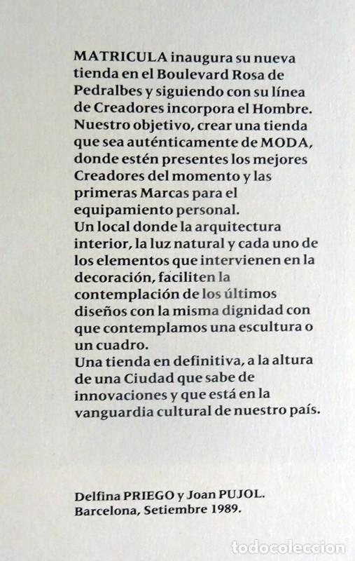 Libros de segunda mano: LIBRO DE MODA MATRICULA - Foto 3