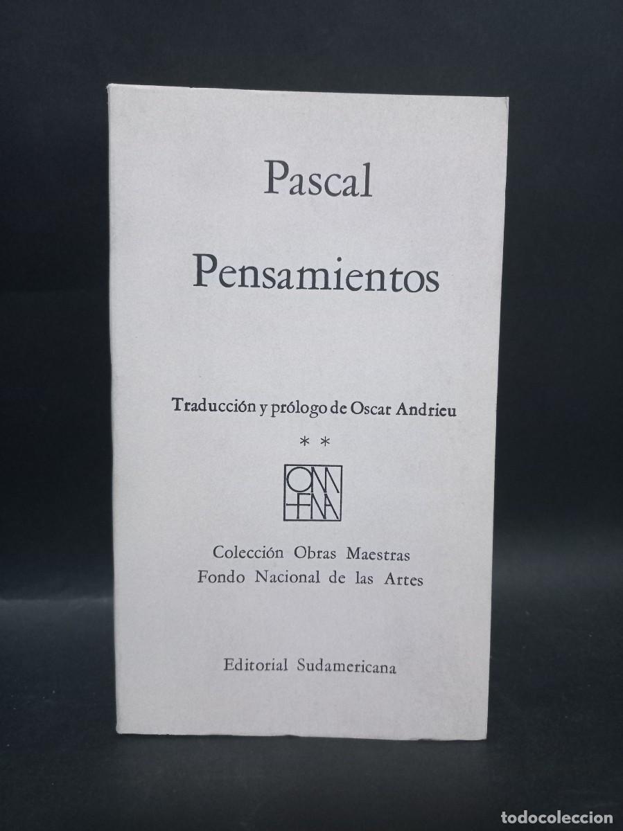 Libros de segunda mano: PASCAL - PENSAMIENTOS - PRIMERA EDICI&Oacute;N - 1971 - Foto 1