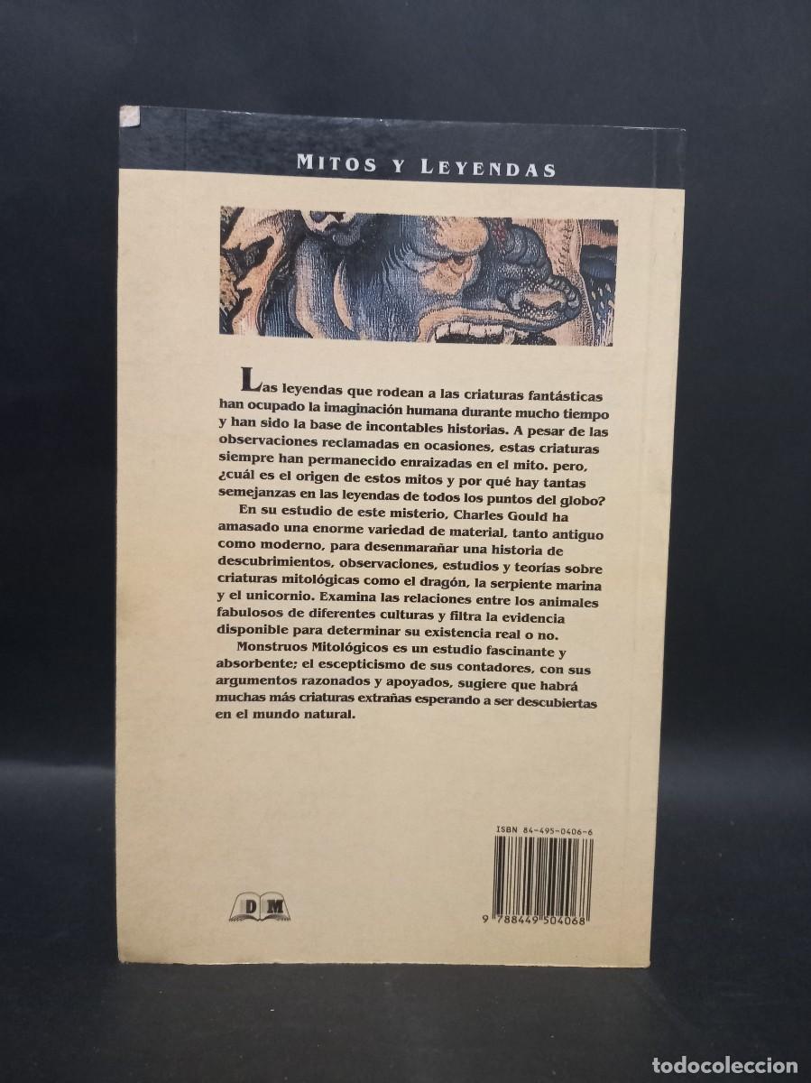 Libros de segunda mano: CHARLES GOULD - MONSTRUOS MITOL&Oacute;GICOS - 1997 - Foto 2