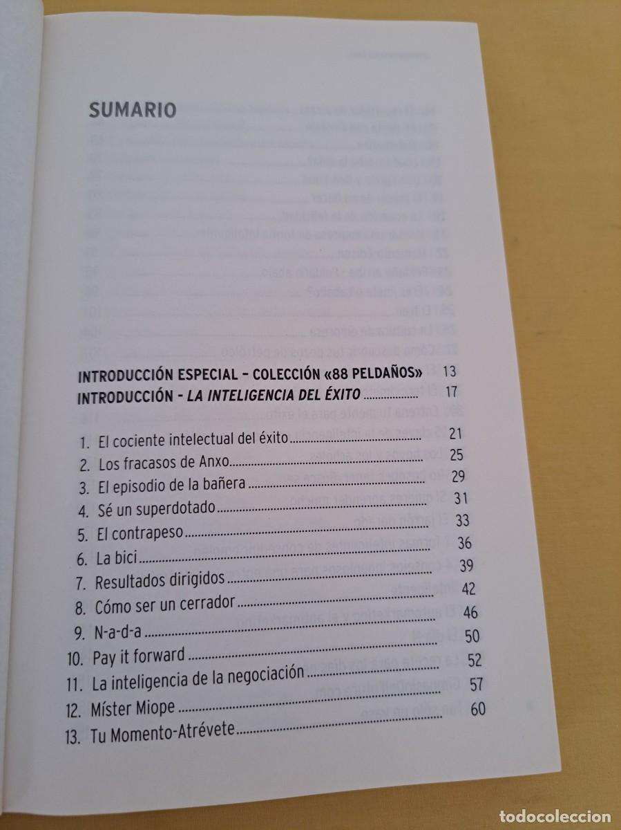Libros de segunda mano: ANXO P&Eacute;REZ RODRIGUEZ - LA INTELIGENCIA DEL &Eacute;XITO - EDITORIAL ALIENTA 2016 - Foto 3