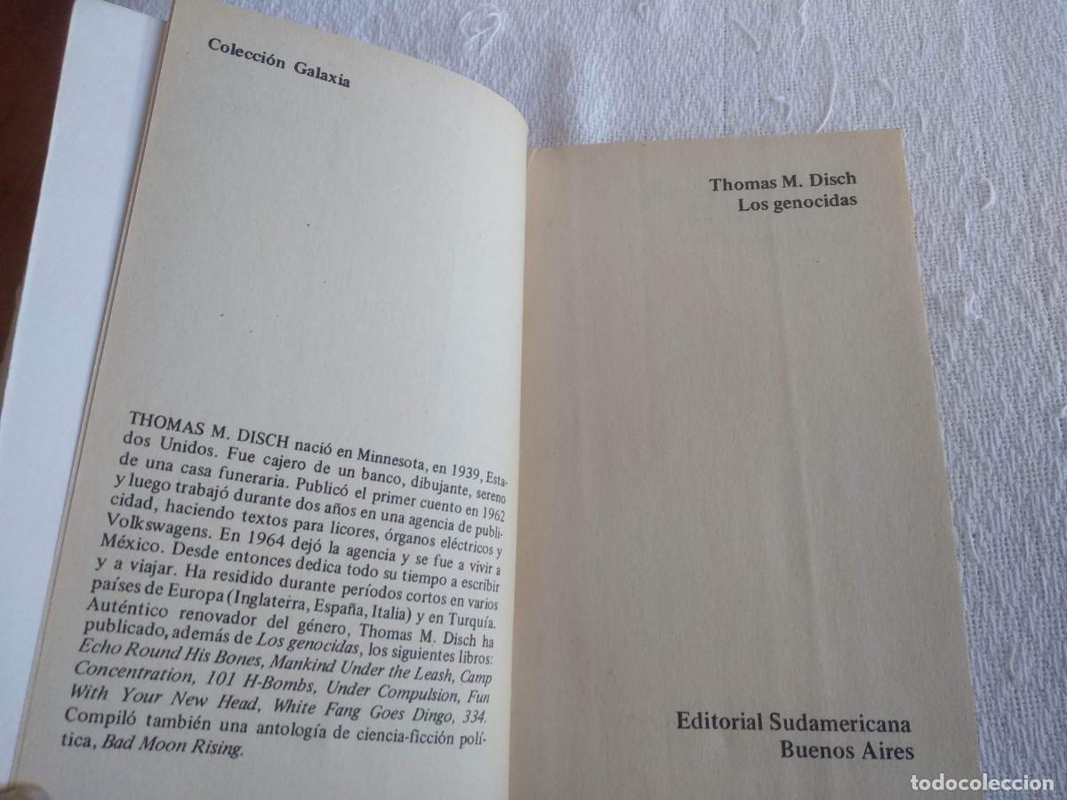 Libros de segunda mano: Los genocidas, Thomas M. Disch - Foto 2
