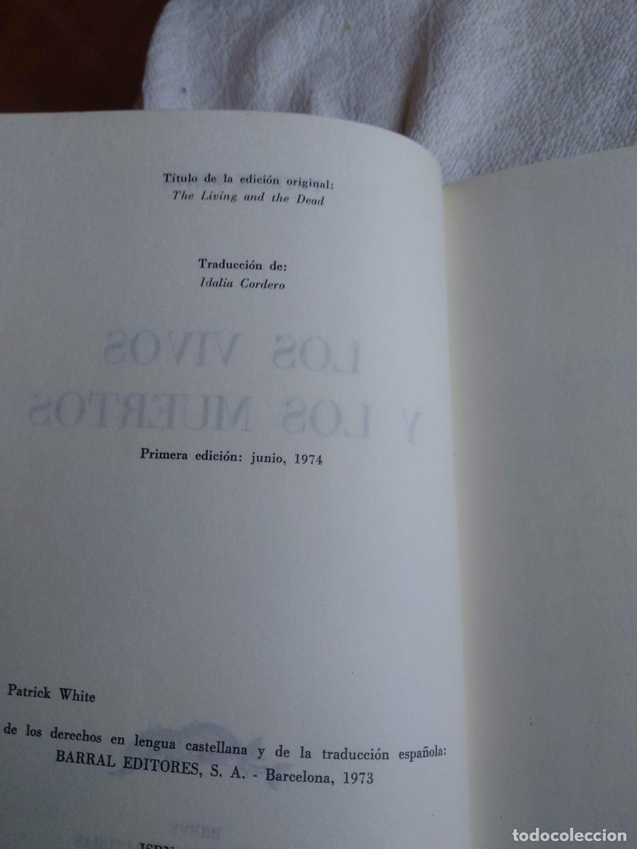 Libros de segunda mano: - Los vivos y los muertos.- White, Patrick - Foto 4