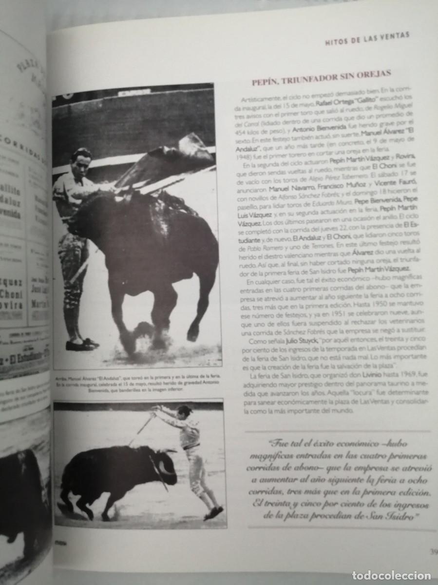 Libros de segunda mano: Hitos de las Ventas. Tomo 1 (Colecci&oacute;n 6 Toros 6) - Foto 7