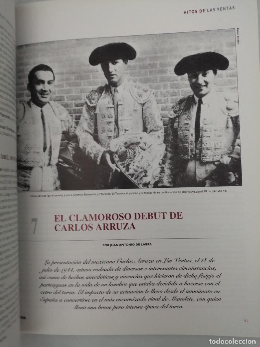 Libros de segunda mano: Hitos de las Ventas. Tomo 1 (Colecci&oacute;n 6 Toros 6) - Foto 8