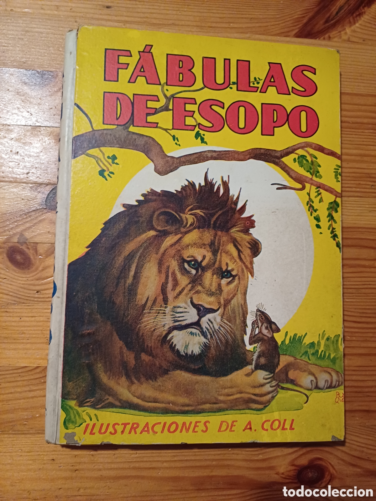 Libros de segunda mano: Fabulas de Esopo Ilustraciones de A. Coll - Foto 1