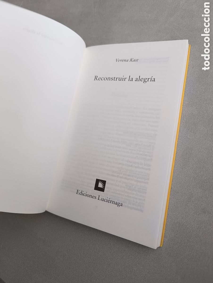 Libros de segunda mano: Reconstruir la alegr&iacute;a. Verena Kast. - Foto 3
