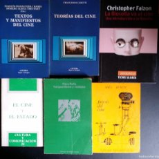 Libros de segunda mano: LOTE LIBROS DE Tª Y Fª DEL CINE: BURCH, FALZON, RAFFA, CASSETI, VV.AA.