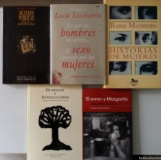 Libros de segunda mano: LOTE LIBROS DE FEMINISMO: BURCH, FALZON, RAFFA, CASSETI, VV.AA.