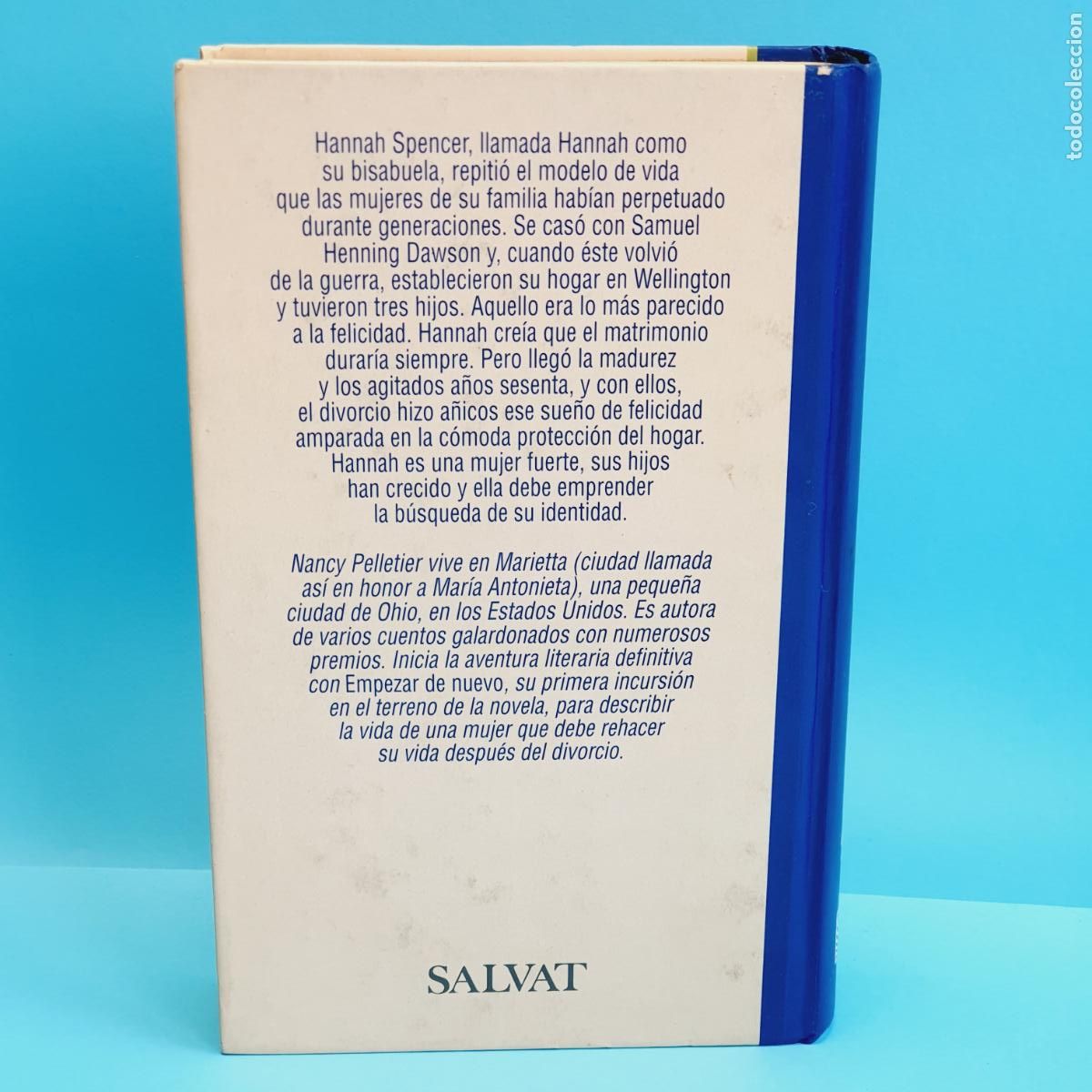 Libros de segunda mano: LIBRO-EMPEZAR DE NUEVO-NANCY PELLETIER-SALVAT-GRANDE EXITOS - Foto 2