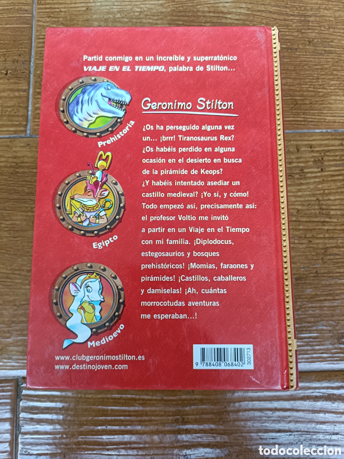 Libros de segunda mano: Libro Viaje en el Tiempo -Geronimo Stilton- Editorial Destino - Foto 3