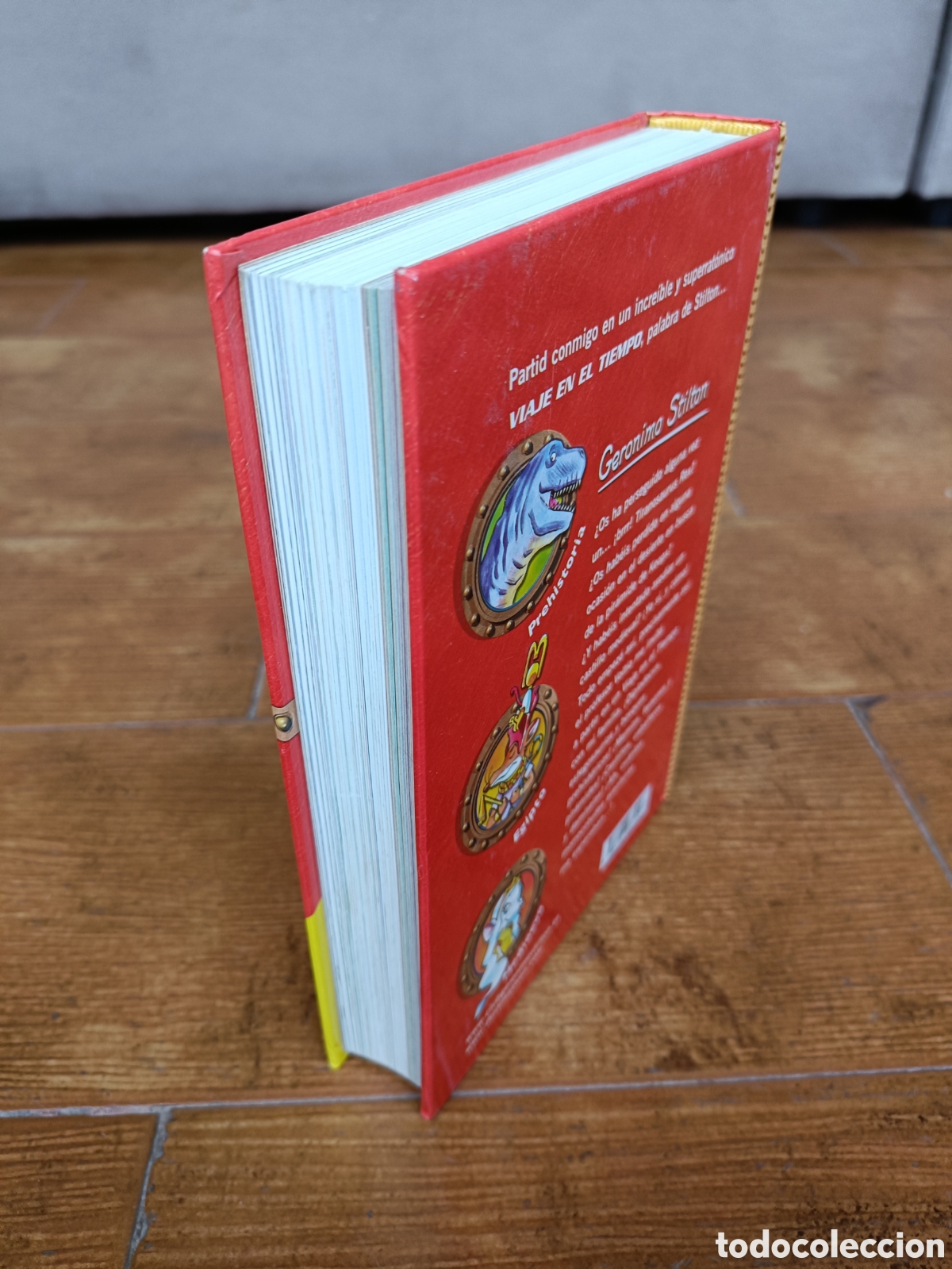 Libros de segunda mano: Libro Viaje en el Tiempo -Geronimo Stilton- Editorial Destino - Foto 4