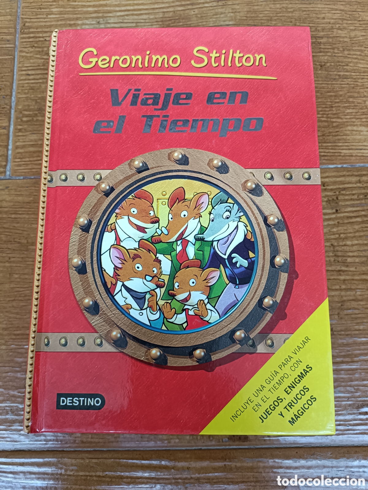 Libros de segunda mano: Libro Viaje en el Tiempo -Geronimo Stilton- Editorial Destino - Foto 1