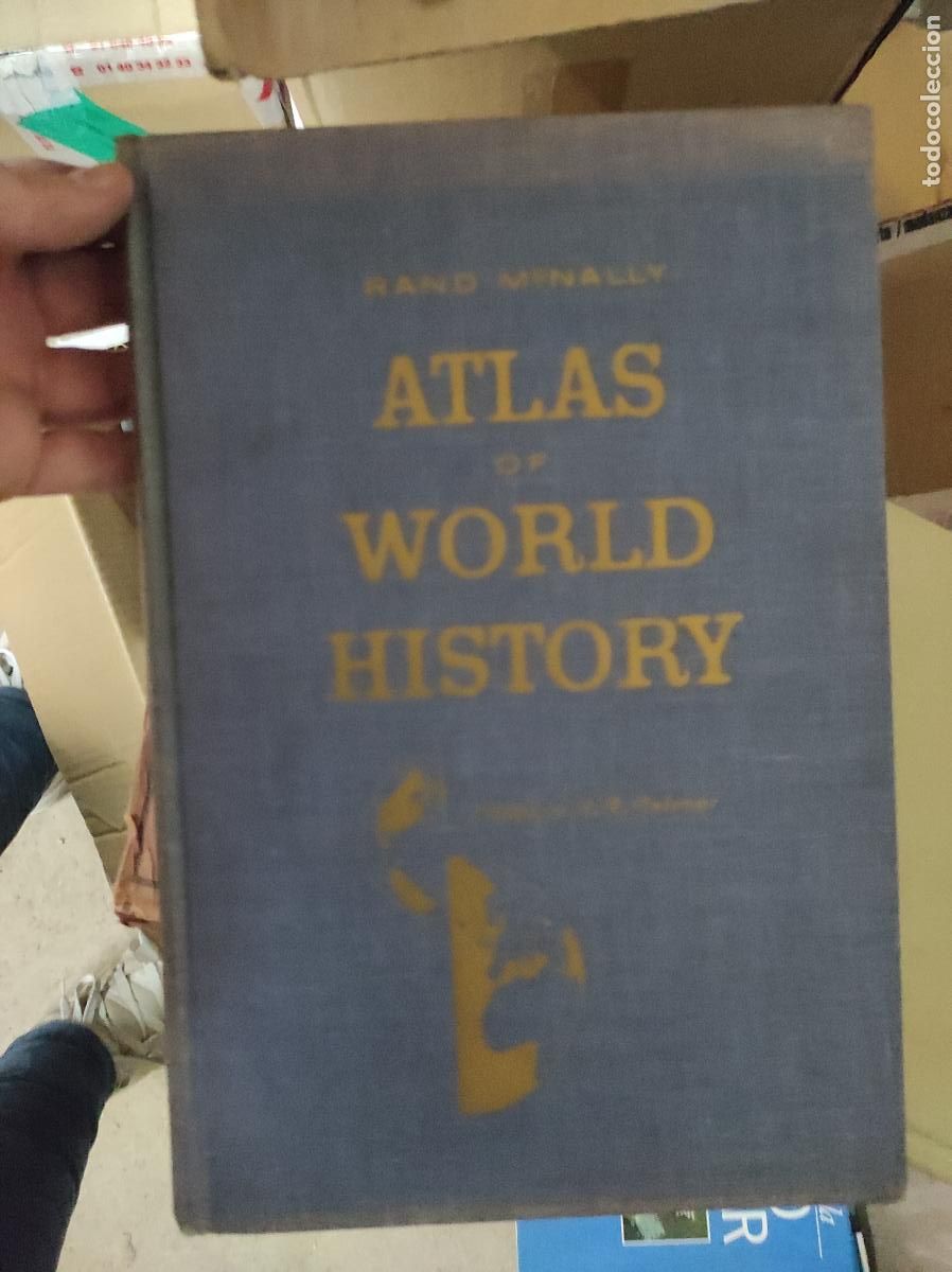 Libros de segunda mano: Rand - Atlas of world history - Foto 1