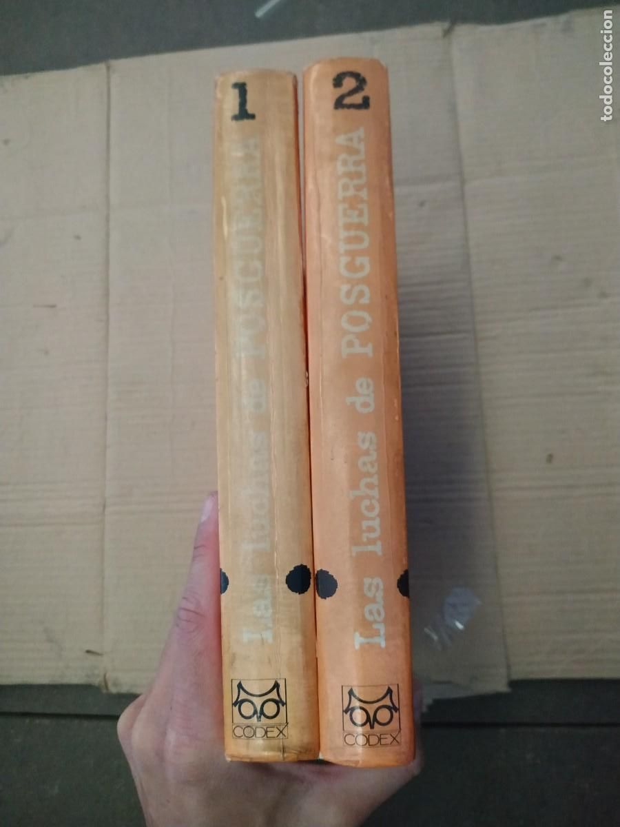 Libros de segunda mano: Las luchas de Posguerra. 2 tomos. Codex - Foto 3