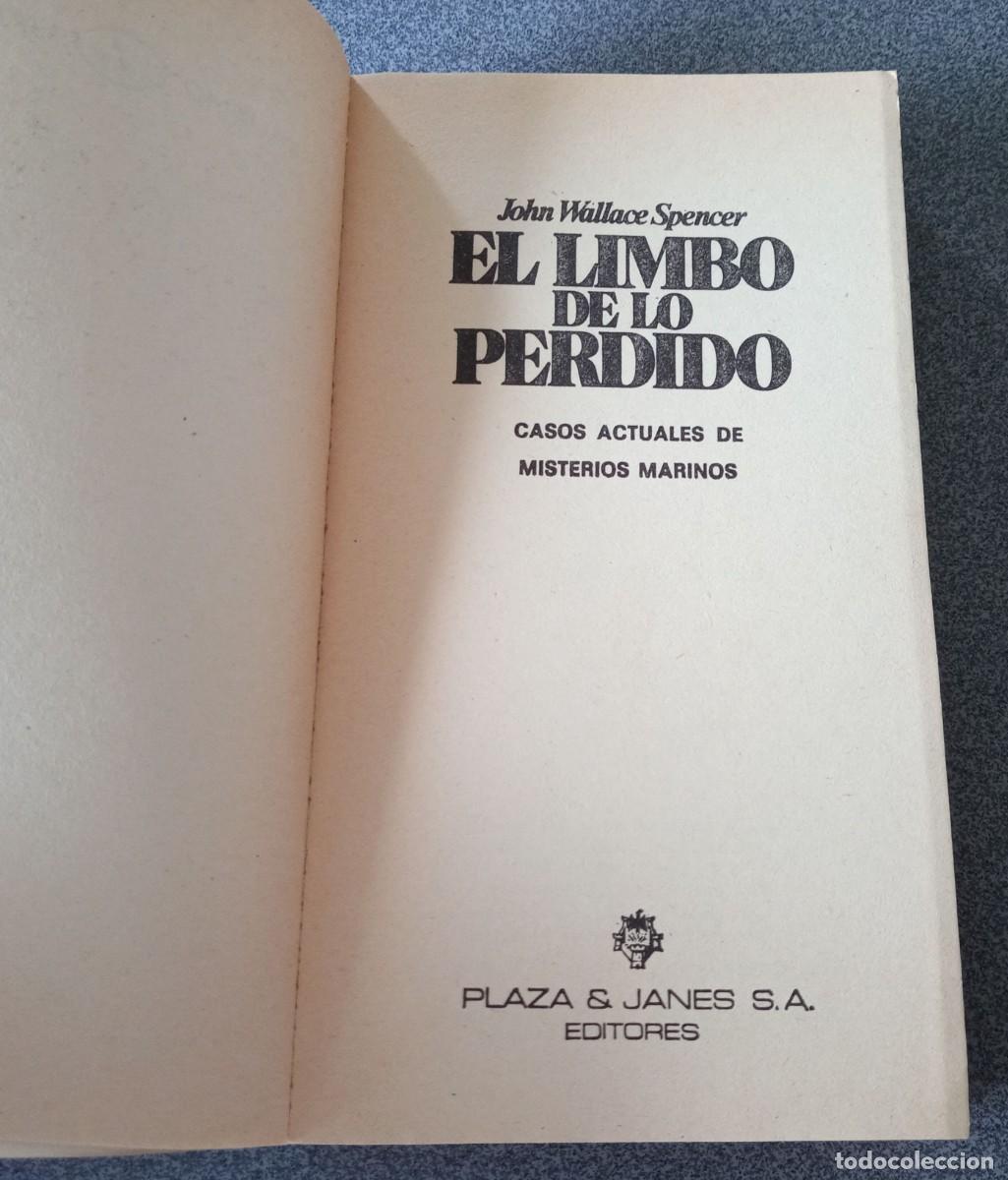 Libros de segunda mano: El Limbo De Lo Perdido John Wallace Spencer - Foto 3
