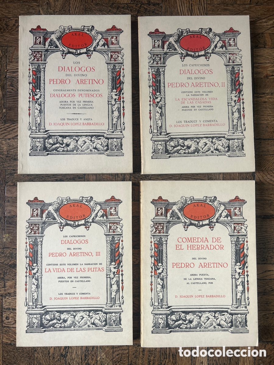 Libros de segunda mano: Biblioteca Pedro Arentino 4 vol. - Akal (1978) - Foto 1