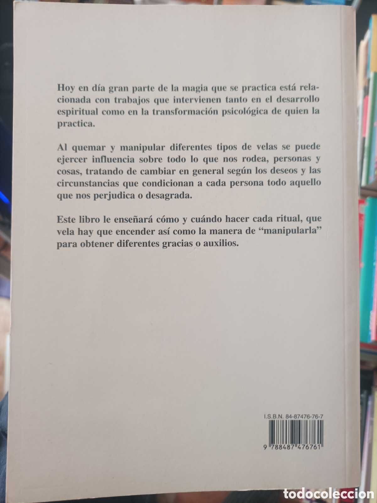 Libros de segunda mano: Hechizos y ritos m&aacute;gicos con velas Mark Kratochwil - Foto 2