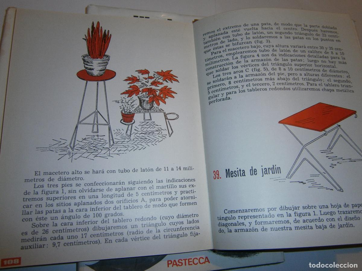 Libros de segunda mano: ANTIGUO LIBRO - CONSTRUYO OBJETOS PRACTICOS DE METAL - Foto 2