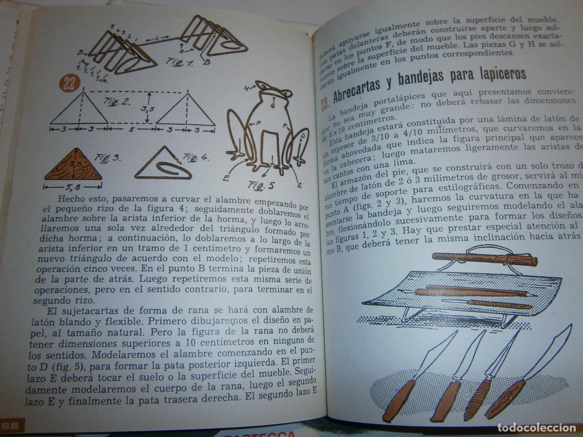 Libros de segunda mano: ANTIGUO LIBRO - CONSTRUYO OBJETOS PRACTICOS DE METAL - Foto 4