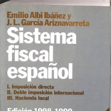 Libros de segunda mano: SISTEMA FISCAL ESPAÑOL.